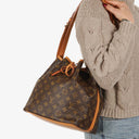 Louis Vuitton Petit Noe Monogram Canvas Shoulder Bag