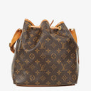 Louis Vuitton Petit Noe Monogram Canvas Shoulder Bag