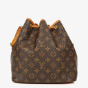 Louis Vuitton Petit Noe Monogram Canvas Shoulder Bag