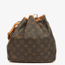 Louis Vuitton Petit Noe Monogram Canvas Shoulder Bag