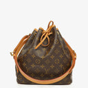 Louis Vuitton Petit Noe Monogram Canvas Shoulder Bag