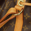 Louis Vuitton Petit Noe Monogram Canvas Shoulder Bag