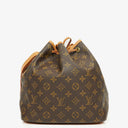 Louis Vuitton Petit Noe Monogram Canvas Shoulder Bag