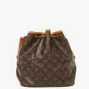 Louis Vuitton Petit Noe Monogram Canvas Shoulder Bag