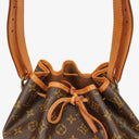 Louis Vuitton Petit Noe Monogram Canvas Shoulder Bag