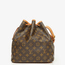 Louis Vuitton Petit Noe Monogram Canvas Shoulder Bag