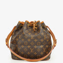 Louis Vuitton Petit Noe Monogram Canvas Shoulder Bag