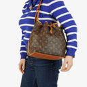 Louis Vuitton Petit Noe Monogram Canvas Shoulder Bag