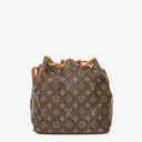Louis Vuitton Petit Noe Monogram Canvas Shoulder Bag