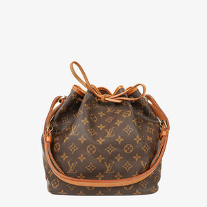 Louis Vuitton Petit Noe Monogram Canvas axelväska