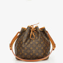Louis Vuitton Petit Noe Monogram Canvas Shoulder Bag
