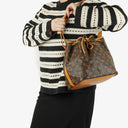 Louis Vuitton Petit Noe Monogram Canvas Shoulder Bag