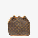 Louis Vuitton Petit Noe Monogram Canvas Shoulder Bag