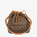 Louis Vuitton Petit Noe Monogram Canvas Shoulder Bag