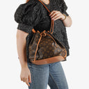 Louis Vuitton Petit Noe Monogram Canvas Shoulder Bag
