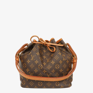 Sac bandoulière Louis Vuitton Petit Noe en toile Monogram