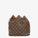 Louis Vuitton Petit Noe Monogram Canvas Shoulder Bag