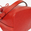 Louis Vuitton Petit Noe Red EPI Leather Shoulder Bag