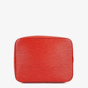 Louis Vuitton Petit Noe Red EPI Leather Shoulder Bag