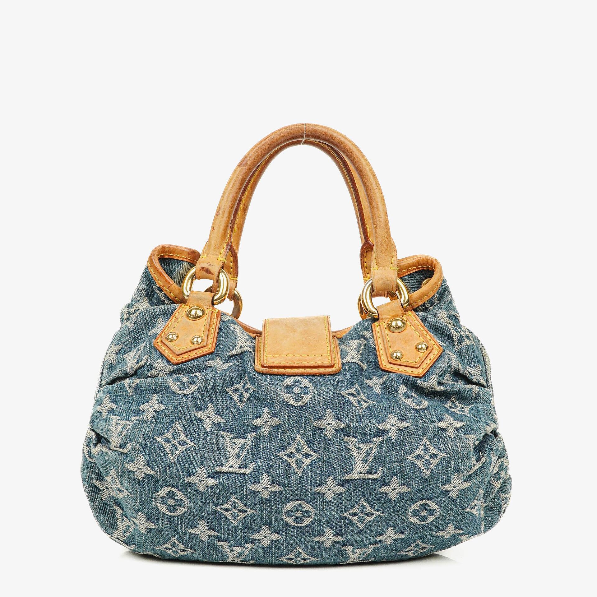 Louis Vuitton Pleaty Monogram Denim Bag