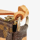 Louis Vuitton Pochette Accessoire in Monogram Graffiti Canvas Clutch Handbag a part of Stephen Sprouse collection