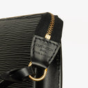 Louis Vuitton Pochette Accessoires Black EPI Leather Bag