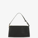 Louis Vuitton Pochette Accessoires Black EPI Leather Clutch Bag