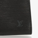 Louis Vuitton Pochette Accessoires Black EPI Leather Clutch Bag