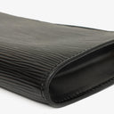 Louis Vuitton Pochette Accessoires Black EPI Leather Clutch Bag