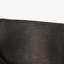 Louis Vuitton Pochette Accessoires Black EPI Leather Clutch Bag