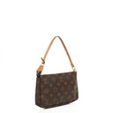 Louis Vuitton Pochette Accessoires Monogram Canvas Clutch Bag