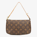 Louis Vuitton Pochette Accessoires Monogram Canvas Clutch Bag