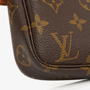 Louis Vuitton Pochette Accessoires Monogram Canvas Clutch Bag