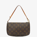 Louis Vuitton Pochette Accessoires Monogram Canvas Clutch Handbag
