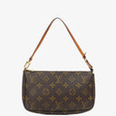 Louis Vuitton Pochette Accessoires Monogram Canvas Clutch Handbag