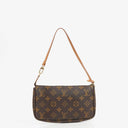Louis Vuitton Pochette Accessoires Monogram Canvas Clutch Handbag