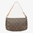 Louis Vuitton Pochette Accessoires Monogram Canvas Clutch Handbag
