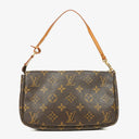 Louis Vuitton Pochette Accessoires Monogram Canvas Clutch Handbag