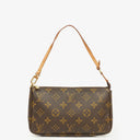 Louis Vuitton Pochette Accessoires Monogram Canvas Clutch Handbag