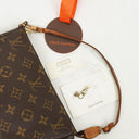 Louis Vuitton Pochette Accessoires Monogram Canvas Clutch Handbag