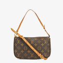 Louis Vuitton Pochette Accessoires Monogram Canvas Clutch Handbag
