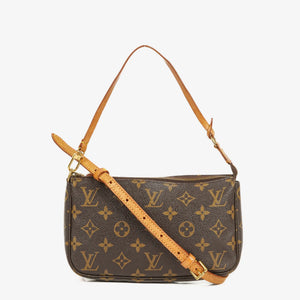 Louis Vuitton Pochette Accessoires Monogram Canvas Kuvertväska