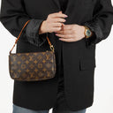 Louis Vuitton Pochette Accessoires Monogram Canvas Clutch Handbag