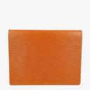 Louis Vuitton Pochette Documents In Cognac EPI Leather