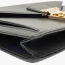 Louis Vuitton Pochette Sellier Dragonne Black Epi Clutch