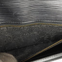 Louis Vuitton Pochette Sellier Dragonne Black Epi Clutch