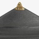Louis Vuitton Pochette Sellier Dragonne Black Epi Clutch