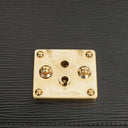 Louis Vuitton Pochette Sellier Dragonne Black Epi Clutch