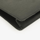 Louis Vuitton Pochette Sellier Dragonne Black Epi Clutch