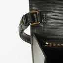 Louis Vuitton Pochette Sellier Dragonne Black Epi Clutch